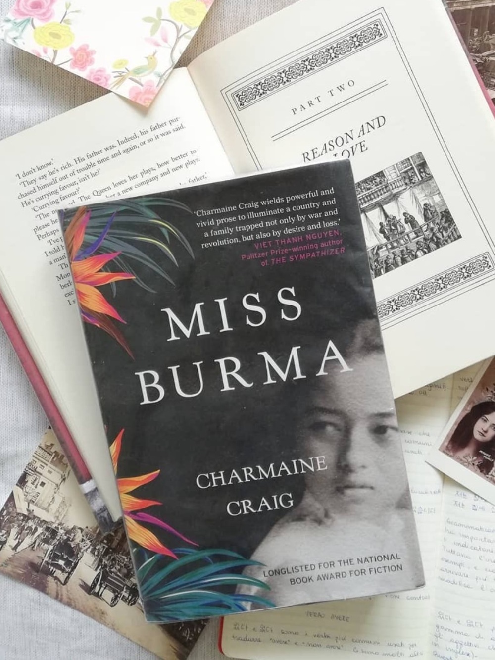 Miss Burma Charmaine Craig Hardcover Book 2017 First Edition Historical Fiction
